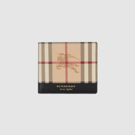 BURBERRY 버버리 헤이마켓 체크 접이식 머니클립 40652321