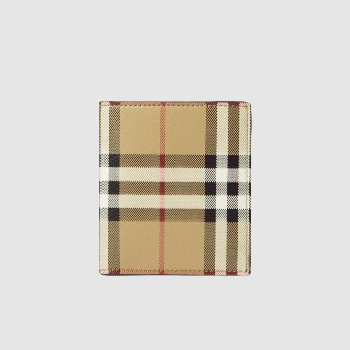 BURBERRY 버버리 체크 폴딩 카드 케이스 80741131