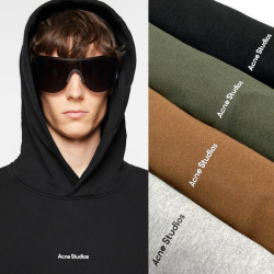 ACNE STUDIOS 아크네스튜디오 스몰영문로고 후드