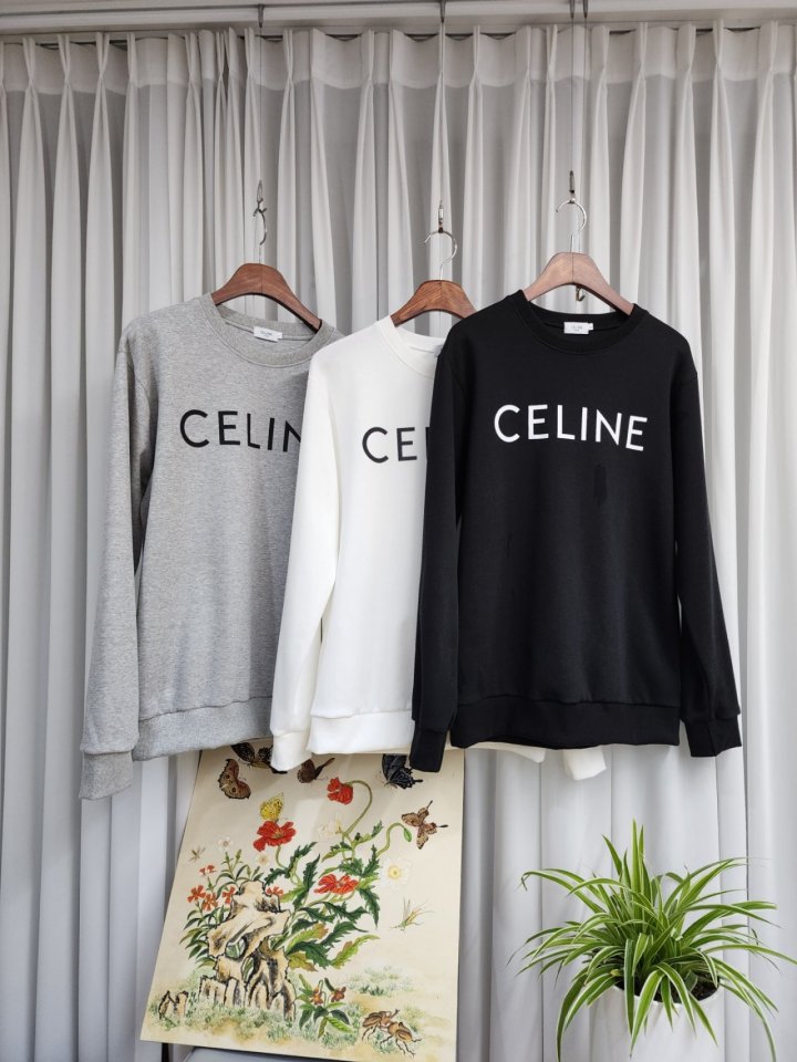 CELINE 셀린느 레터링 맨투맨