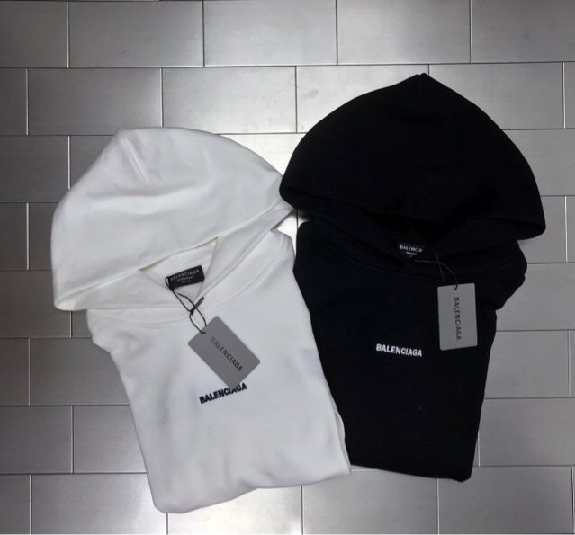 BALENCIAGA 발렌시아가 로고자수 후디