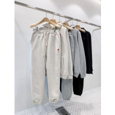 AMI 아미 체인 양기모 후드 조거 팬츠 세트