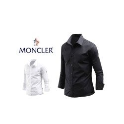 MONCLER 몽클레어 삼색포인트 솔리드 셔츠