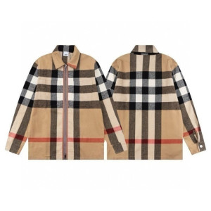 BURBERRY 버버리 체크 울 자켓