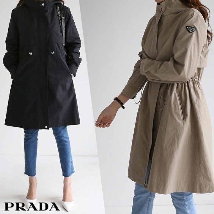 PRADA 프라다 롱 야상