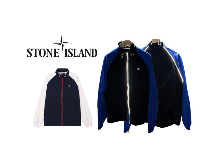 STONE ISLAND 스톤아일랜드 패치 비슬론 스카치 바람막이