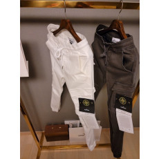 STONE ISLAND 스톤아일랜드 사선 카고 조거팬츠
