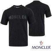 MONCLER 몽클레어 가죽 레터링 로고 반팔티