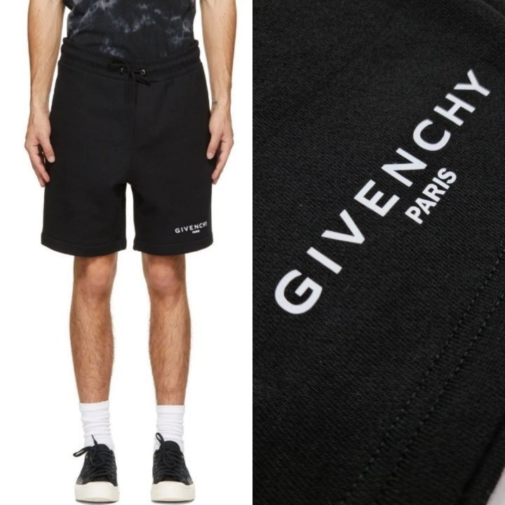 GIVENCHY 지방시 로고 쭈리반바지 2COLOR