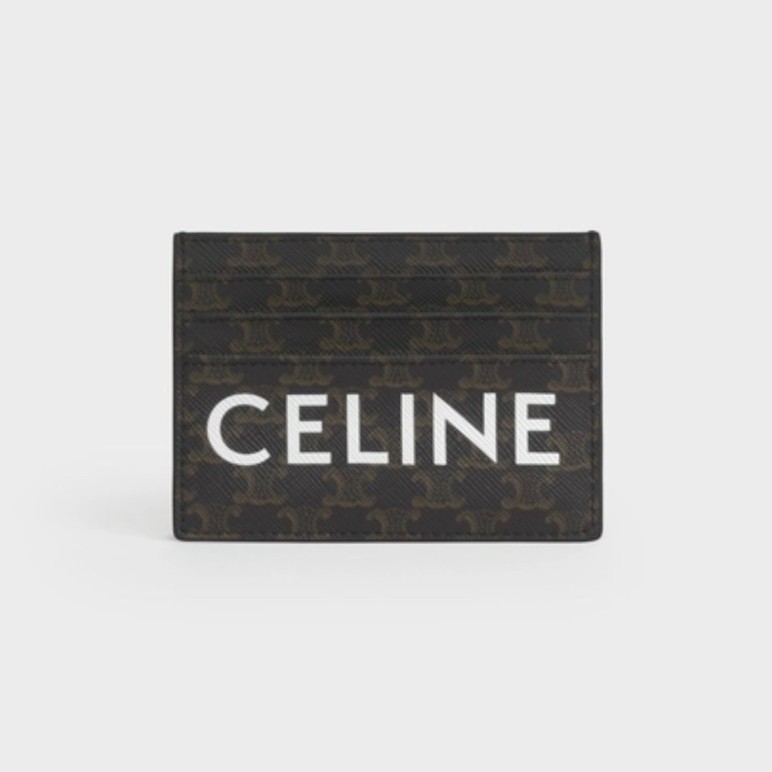 CELINE 셀린느 트리오페 멀티플 카드 홀더 10D792
