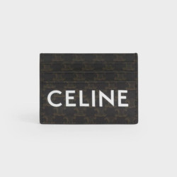CELINE 셀린느 트리오페 멀티플 카드 홀더 10D792