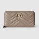 GUCCI 구찌 GG 마몬트 마테라세 라운드 장지갑 토프 443123
