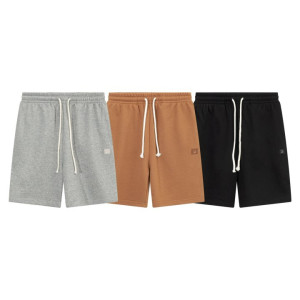 ACNE STUDIOS 아크네스튜디오 페이스 패치 스웨트 쇼츠