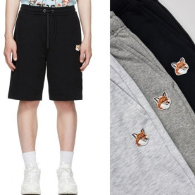 MAISON KITSUNE 메종키츠네 폭스헤드 쭈리반바지