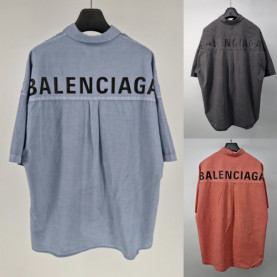BALENCIAGA 발렌시아가 피그먼트 반팔셔츠