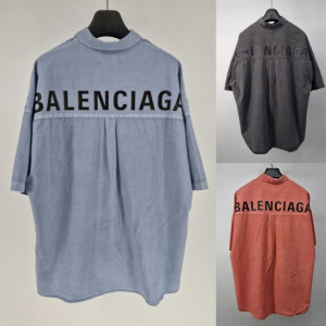BALENCIAGA 발렌시아가 피그먼트 반팔셔츠