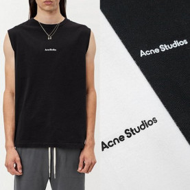 ACNE STUDIOS 아크네스튜디오 스몰영문로고 나시