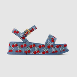 LOUIS VUITTON 루이비통 여셩용 LV x TM 마야 플랫폼 샌들 1AHNYD