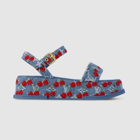 LOUIS VUITTON 루이비통 여셩용 LV x TM 마야 플랫폼 샌들 1AHNYD