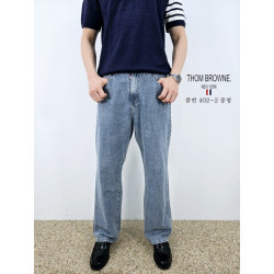 THOM BROWNE 톰브라운 세미 와이드밴딩 청바지 4COLOR