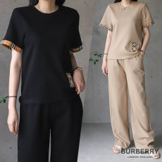BURBERRY 버버리 반팔 츄리닝 셋트
