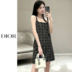 DIOR 디올 메트로까나쥬 끈나시 니트원피스