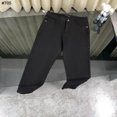 LOUIS VUITTON 루이비통 1854 모노그램 블랙 데님팬츠