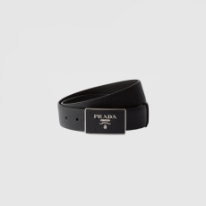 PRADA 프라다 사피아노 가죽 벨트 2CC534 (금장/흑장)