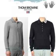 THOM BROWNE 톰브라운 카라사선 울니트
