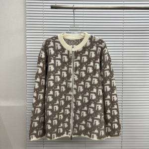 DIOR 디올 오블리크 니트 집업