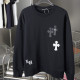 CHROME HEARTS 크롬하츠 스틸 크로스 맨투맨