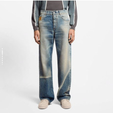 LOUIS VUITTON 루이비통 선페이디드 이펙트 데님 팬츠