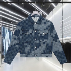 LOUIS VUITTON 루이비통 & NIGO 퍼렐 다미에 클래식 데님 자켓