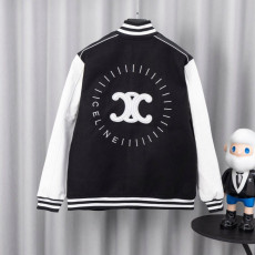 CELINE 셀린느 트리옴페 믹스 바시티 자켓 　