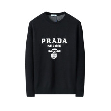 PRADA 프라다 밀라노 로고 니트