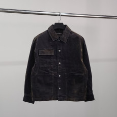 BALENCIAGA 발렌시아가 로고자수 빈티지 데님 자켓