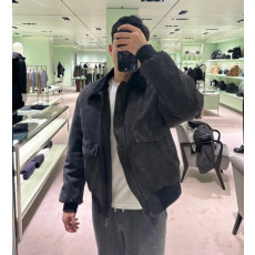 PRADA 프라다 백로고 워싱 자켓