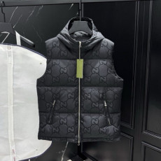 GUCCI 구찌 GG 캔버스 다운 베스트