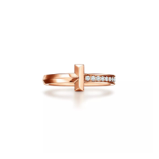 TIFFANY&CO 티파니앤코 T1 파베 링