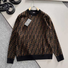 FENDI 펜디 FF 모티프 자가드 울 스웨터