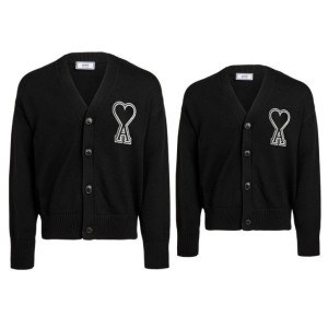 AMI 아미 보플 빅패치 로고 안타르시아 가디건