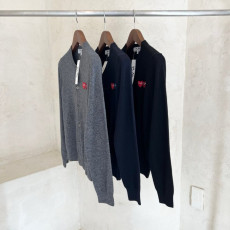 COMME DES GARCONS 꼼데가르송 더블 하트와펜 라운드 가디건