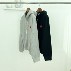 COMME DES GARCONS 꼼데가르송 레드와펜 후드집업
