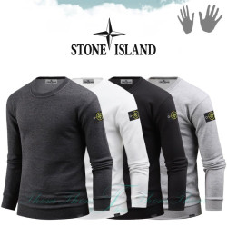STONE ISLAND 스톤아일랜드 틴 시보리 기모 맨투맨