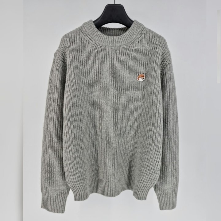 MAISON KITSUNE 메종키츠네 램스울 하찌 라운드 니트 5COLOR