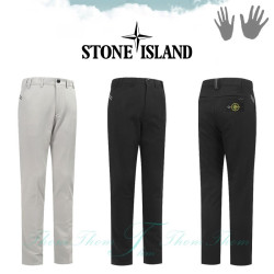 STONE ISLAND 스톤아일랜드 디엘 기모 밴딩 팬츠