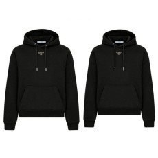 PRADA 프라다 트라이앵글 넥플레이트 후드티