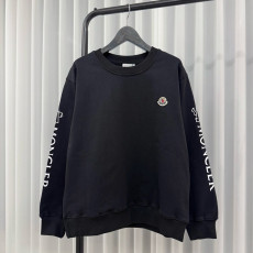 MONCLER 몽클레어 소매 더블로고 맨투맨 2COLOR