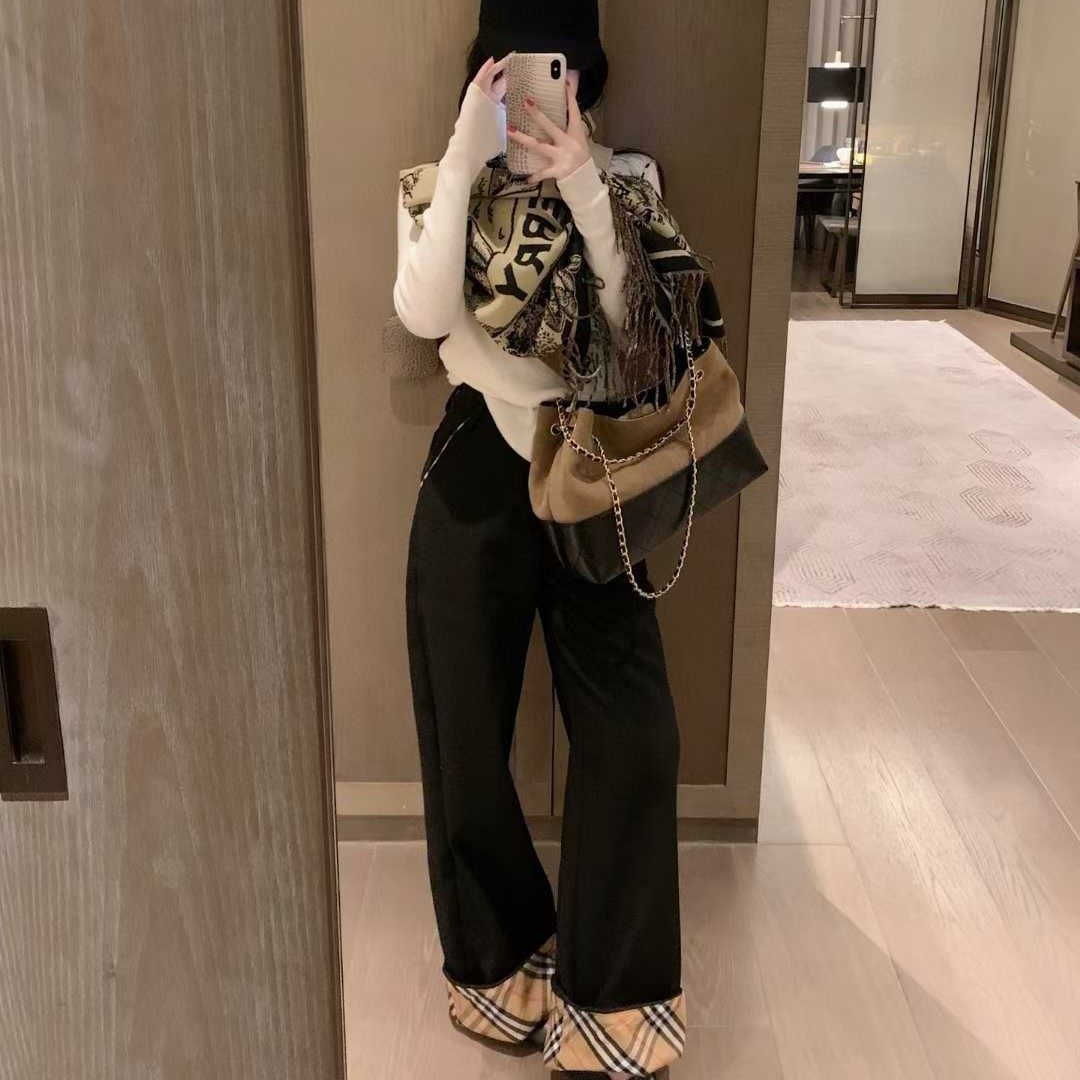 BURBERRY 버버리  체크 스트레이트 팬츠 2COLOR