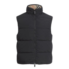 BURBERRY 버버리 리버시블 체크 다운 베스트